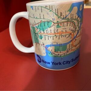 NYC subway mug